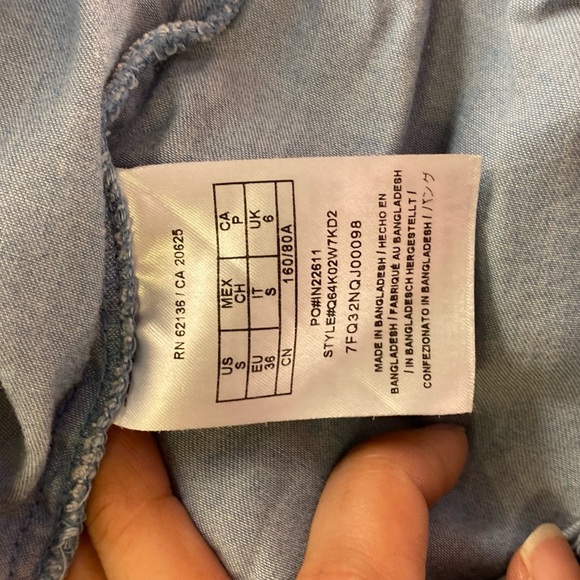 Guess MAREN CHAMBRAY denim SHIRTDRESS - Picture 8 of 8